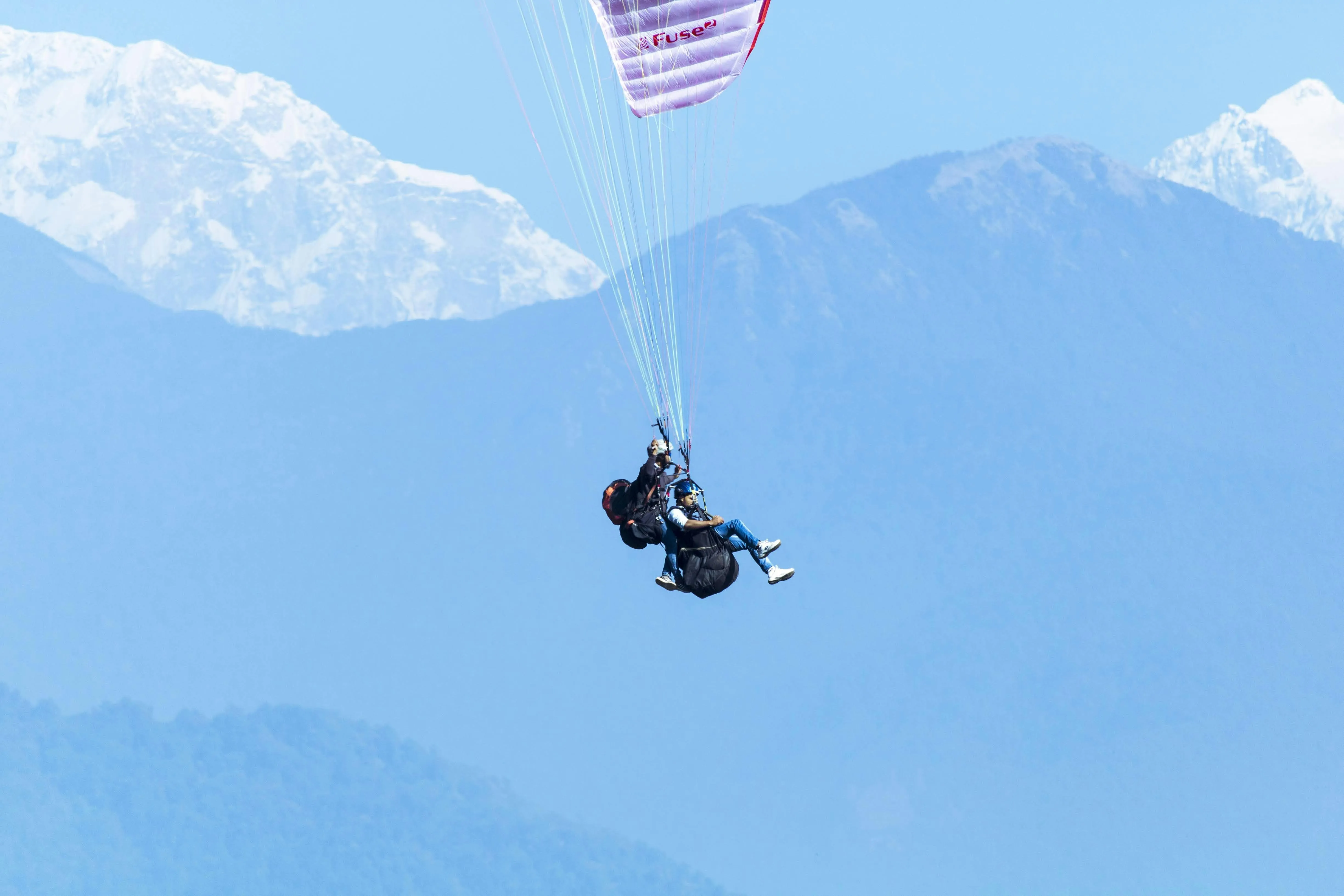 Paragliding in Pokhara / Kathamdu
